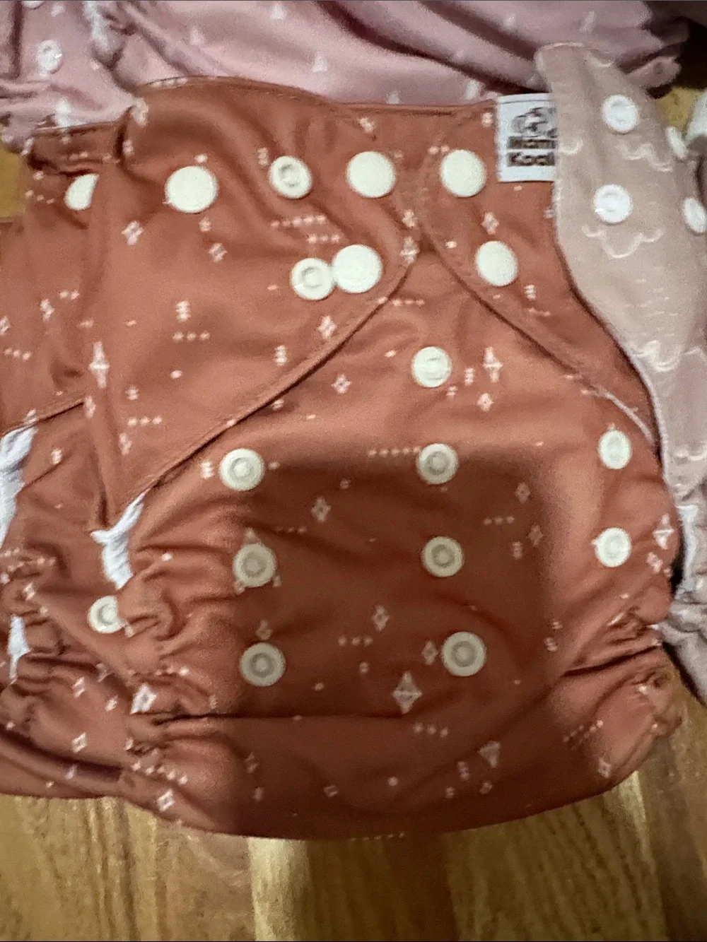 18 NEW Reusable  Cloth Diaper Cover w inserts  - Pink, Brown, Green, Teal, Cream